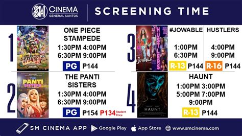 SM City General Santos Cinema Movie Schedule .